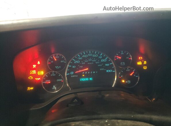 1GCWGAFGXL1247900 2020 CHEVROLET EXPRESS White ხელსაწყოთა პანელის ხედი
