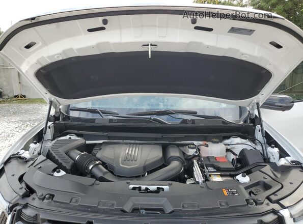 1GKENKRS0SJ263159 2025 GMC ACADIA White Widok komory silnika