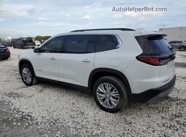 1GKENKRS0SJ263159 2025 GMC ACADIA White Tył lewy
