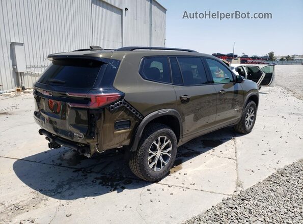 1GKENPRS7SJ117631 2025 GMC ACADIA Коричневый Задняя правая четверть