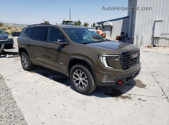 1GKENPRS7SJ117631 2025 GMC ACADIA Коричневый Передняя правая четверть