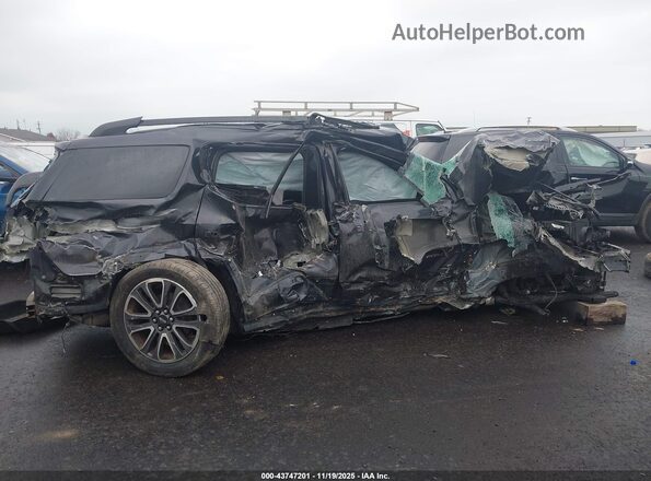 1GKKNLLS5LZ158461 2020 GMC ACADIA Черный Вид задней части салона