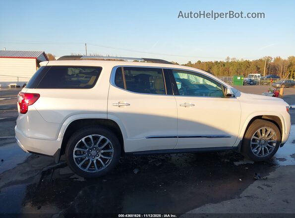 1GKKNPLS3MZ149072 2021 GMC ACADIA Белый Вид задней части салона