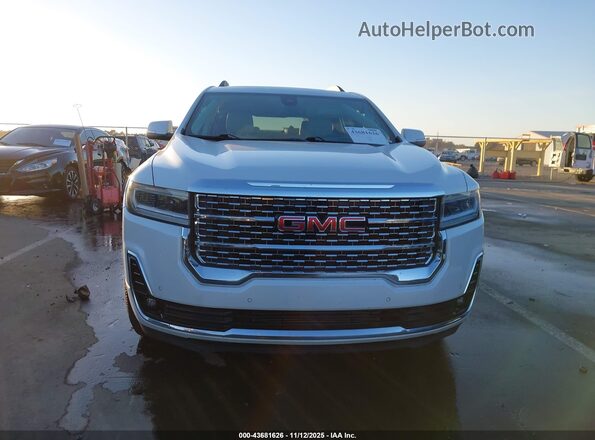 1GKKNPLS3MZ149072 2021 GMC ACADIA Белый Вид щитка приборов