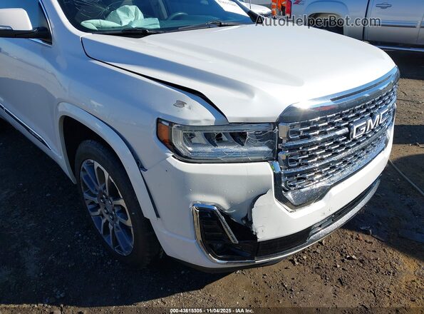 1GKKNPLS7MZ178977 2021 GMC ACADIA White Front view