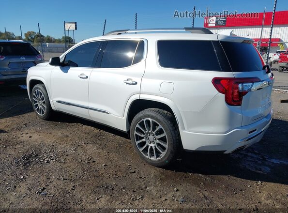 1GKKNPLS7MZ178977 2021 GMC ACADIA White Rear left