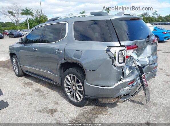 1GKKNXLS7PZ159883 2023 GMC ACADIA Серый Задняя левая четверть