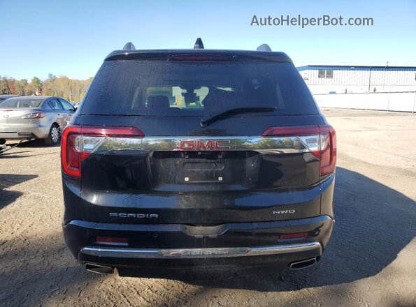 1GKKNXLS8MZ231444 2021 GMC ACADIA Black Հետևի տեսք
