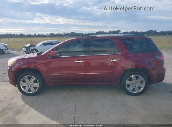 1GKKRTKD0GJ286747 2016 GMC ACADIA Maroon Widok wnętrza 360 stopni