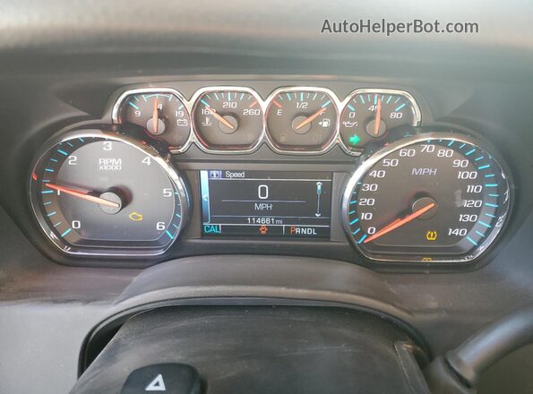1GKS2FEC8JR263699 2018 GMC YUKON Silver ხელსაწყოთა პანელის ხედი
