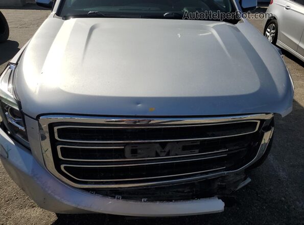 1GKS2FEC8JR263699 2018 GMC YUKON Silver ძრავის განყოფილების ხედი