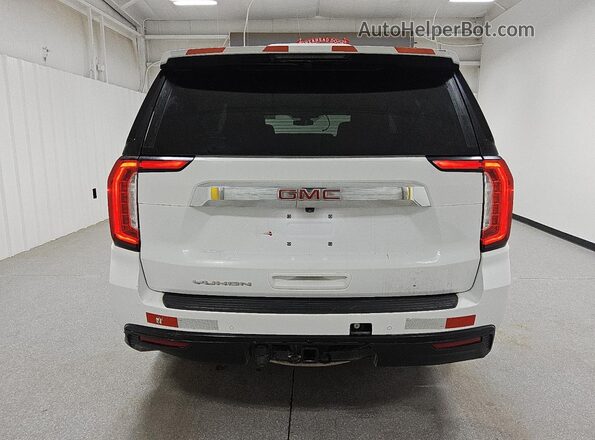 1GKS2FED4NR227779 2022 GMC YUKON Белый Вид сзади