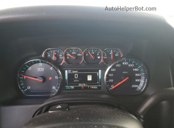 1GKS2GKC0LR120100 2020 GMC YUKON Gray Vista del cuadro de instrumentos