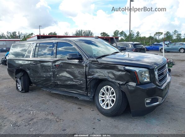 1GKS2GKC2LR169606 2020 GMC YUKON Brown Front view