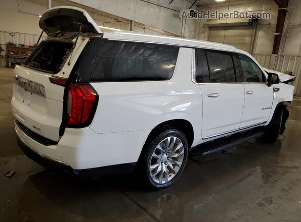 1GKS2GKDXNR154654 2022 GMC YUKON White Задня права чверть