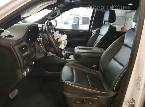 1GKS2GKDXNR154654 2022 GMC YUKON White Вид салону спереду