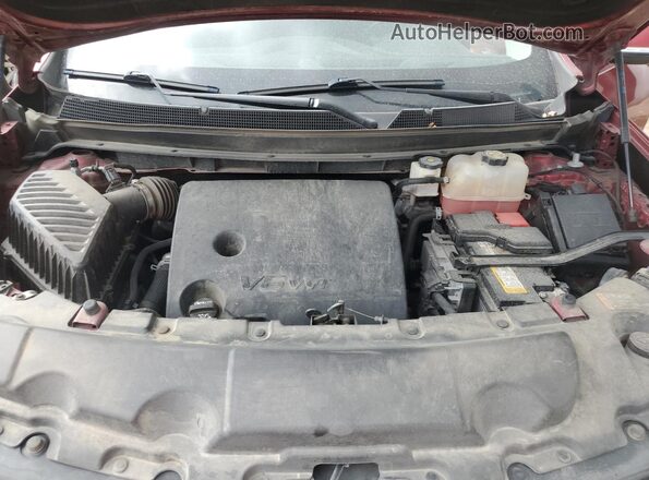 1GNERGKW2MJ183334 2021 CHEVROLET TRAVERSE Красный Вид подкапотного пространства