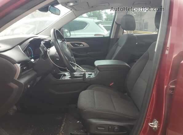 1GNERGKW2MJ183334 2021 CHEVROLET TRAVERSE Красный Вид салона спереди