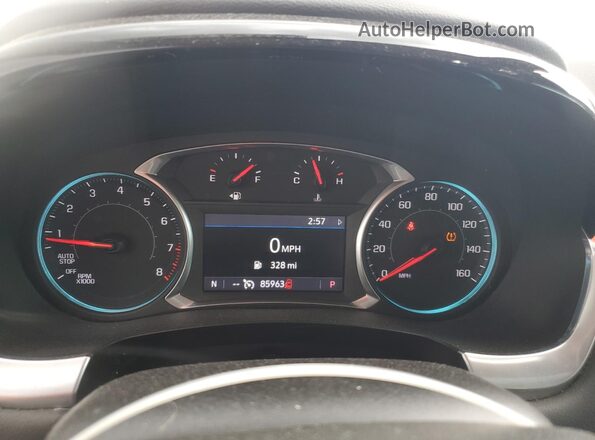 1GNERGKW2MJ183334 2021 CHEVROLET TRAVERSE Красный Вид щитка приборов