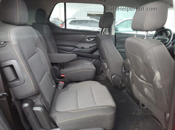 1GNERGKW2MJ183334 2021 CHEVROLET TRAVERSE Красный Вид задней части салона