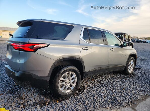1GNESTKW2RJ139340 2024 CHEVROLET TRAVERSE Серебряный Задняя правая четверть