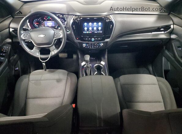 1GNEVGKW8NJ165918 2022 CHEVROLET TRAVERSE Black Vista del salpicadero