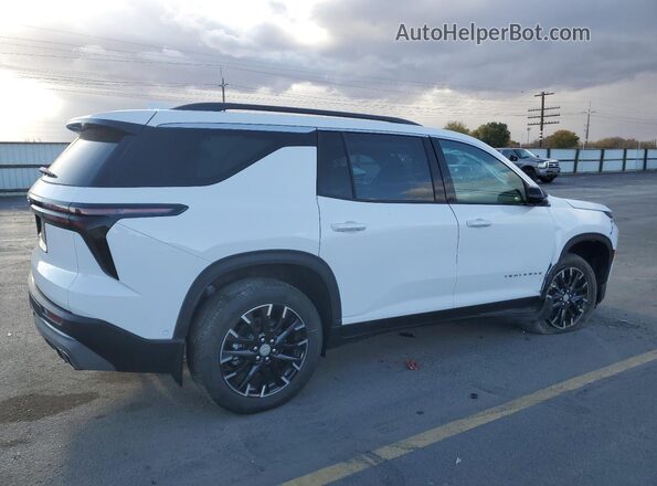 1GNEVGRS3SJ257534 2025 CHEVROLET TRAVERSE White Задня права чверть