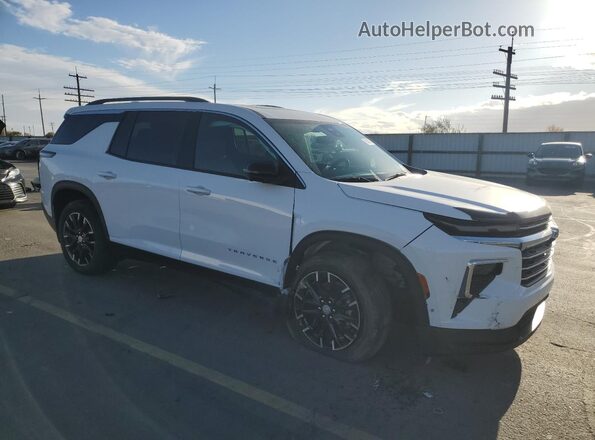 1GNEVGRS3SJ257534 2025 CHEVROLET TRAVERSE White Передня права чверть