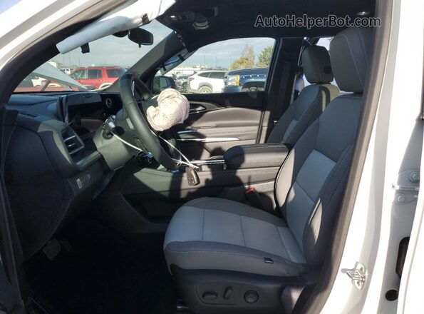 1GNEVGRS3SJ257534 2025 CHEVROLET TRAVERSE White Вид салону спереду