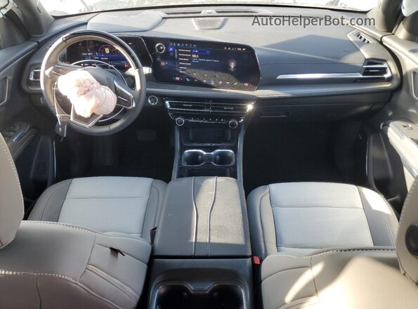 1GNEVGRS3SJ257534 2025 CHEVROLET TRAVERSE White Вид панелі приладів