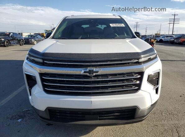 1GNEVGRS3SJ257534 2025 CHEVROLET TRAVERSE White Вид спереду