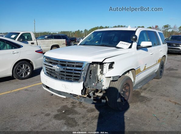 1GNLCDEC5LR246922 2020 CHEVROLET TAHOE White Przód lewy