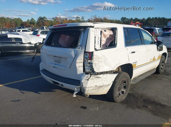 1GNLCDEC7LR247022 2020 CHEVROLET TAHOE Белый Задняя правая четверть