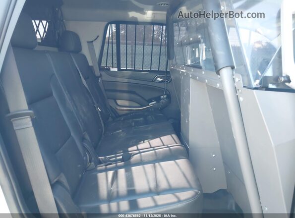 1GNLCDEC8LR307650 2020 CHEVROLET TAHOE White Widok naklejki z numerem VIN