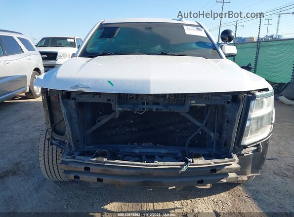 1GNLCDEC8LR307650 2020 CHEVROLET TAHOE White Widok wnętrza z tyłu
