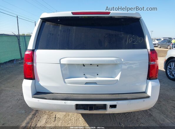 1GNLCDEC8LR307650 2020 CHEVROLET TAHOE White 