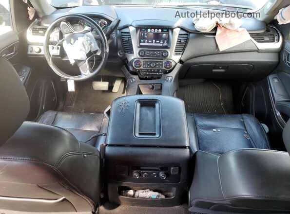 1GNSCBKC0KR226872 2019 CHEVROLET TAHOE Black Widok deski rozdzielczej