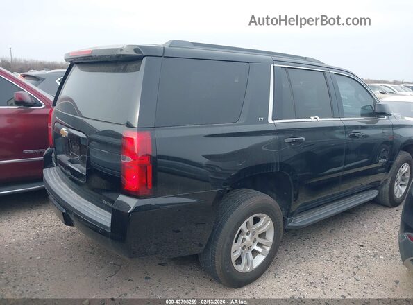 1GNSCBKC4JR284742 2018 CHEVROLET TAHOE Черный Задняя правая четверть