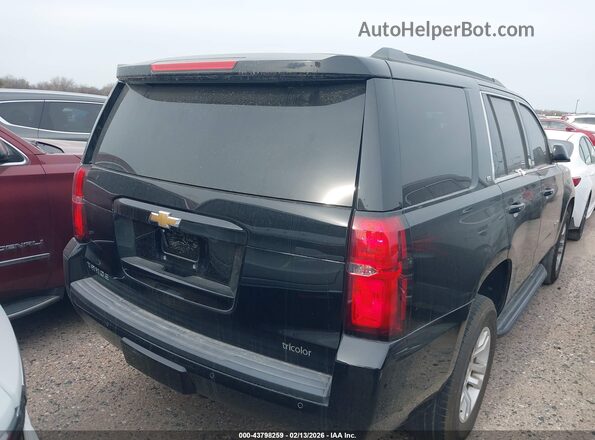 1GNSCBKC4JR284742 2018 CHEVROLET TAHOE Черный 