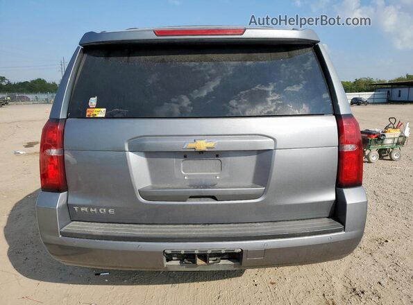 1GNSCBKC5LR111024 2020 CHEVROLET TAHOE Gray Հետևի տեսք