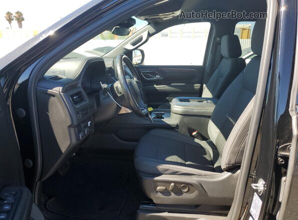 1GNSCBKDXPR148942 2023 CHEVROLET SUBURBAN Black Front interior view