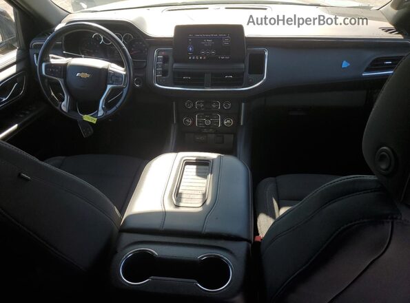 1GNSCBKDXPR148942 2023 CHEVROLET SUBURBAN Black Dashboard view