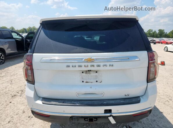1GNSCCKD2MR398807 2021 CHEVROLET SUBURBAN White Widok z tyłu