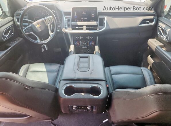 1GNSCCKD2MR398807 2021 CHEVROLET SUBURBAN White Widok deski rozdzielczej