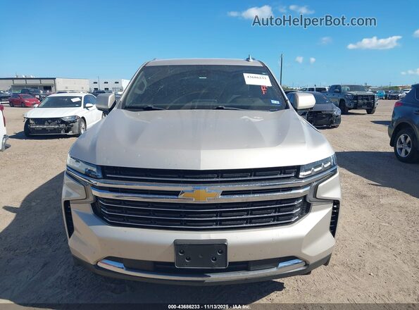 1GNSCCKD2MR473697 2021 CHEVROLET SUBURBAN Beige Սարքավորումների վահանակի տեսք
