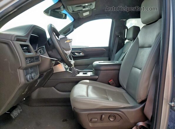 1GNSCCKD9PR320805 2023 CHEVROLET SUBURBAN Gray Vista interior delantera