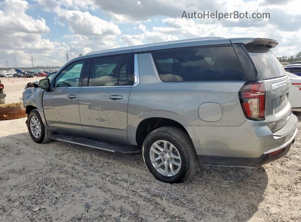 1GNSCCKD9PR320805 2023 CHEVROLET SUBURBAN Gray Trasero izquierdo