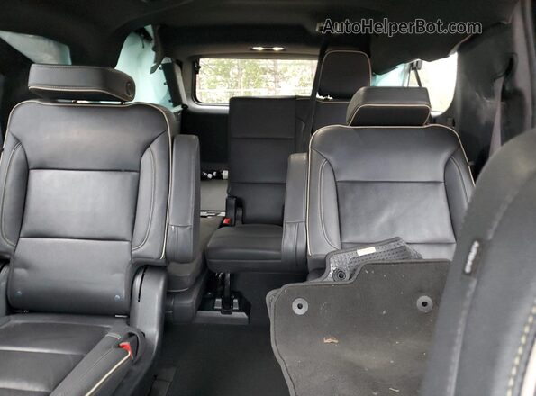 1GNSCFKD8PR272845 2023 CHEVROLET SUBURBAN Black Հետևի նստատեղերի տեսք