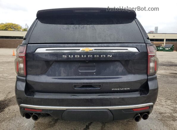 1GNSCFKD8PR272845 2023 CHEVROLET SUBURBAN Black Հետևի տեսք