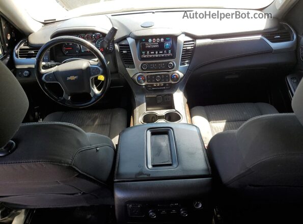 1GNSCGKC2GR209107 2016 CHEVROLET SUBURBAN Blue Вид панелі приладів